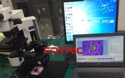 FOTRIC 220系列熱像儀應(yīng)用于LED功率型芯片溫度檢測(cè) 